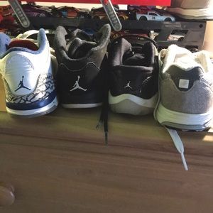 Toddler size 10 Boys Jordan’s and New Balance 990